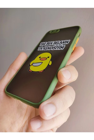 Iphone 7 Iphone 8 Iphone Se 2020 Uyumlu Kamera Korumalı Katil Civciv Tuşları Renkli Hux Kılıf - 4