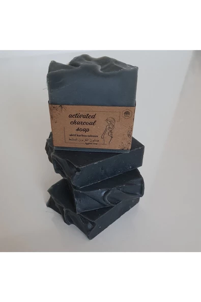 Hygieia Organik El Yapımı Kömür ( Aktif Carbon) Sabunu  100 Gr - 3