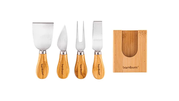 Bambum Kitta 5 Parça Peynir Servis Seti B5749 - 2