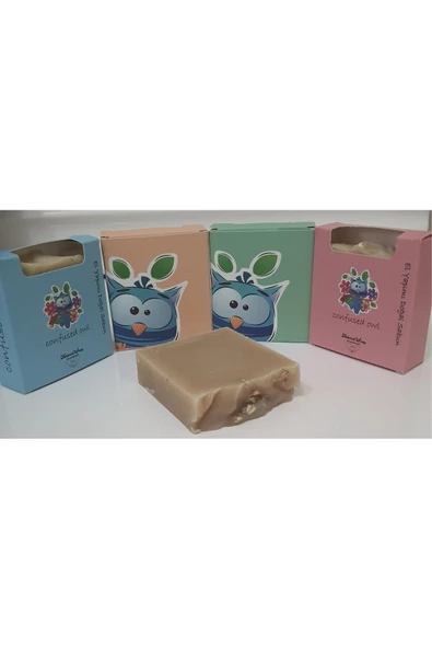 Confused Owl Organik El Yapımı Eşek Sütü Sabunu 100 Gr