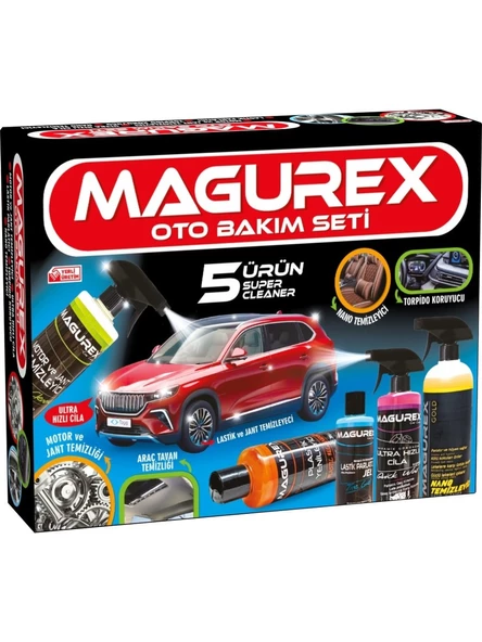 Magurex 5 Li Oto Bakım Seti