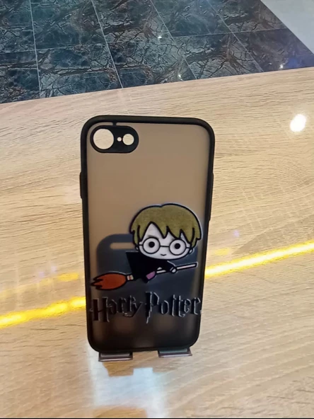 İPhone 7 İPhone SE 2020 Uyumlu Kamera Korumalı Harry Potter Kılıf Tuşları Renkli Hux Kapak