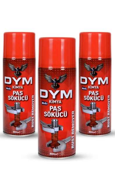 DYM Kimya Pas Sökücü Sprey 3lü 3x400ml