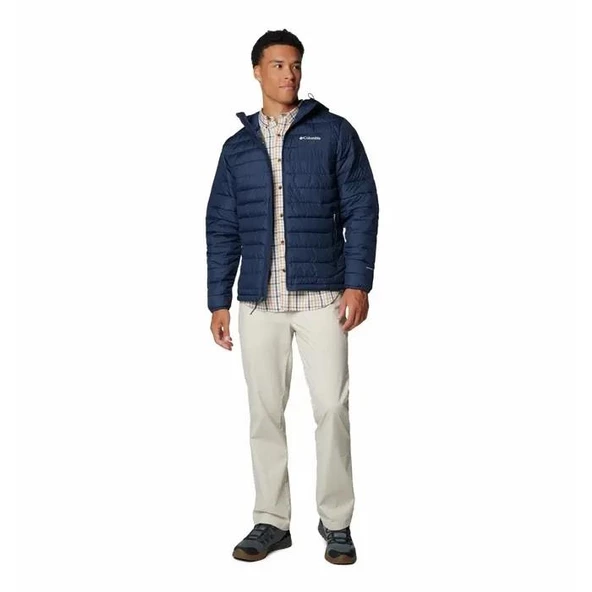 Columbia Powder Lite II Hooded Erkek Mont - Resim 3