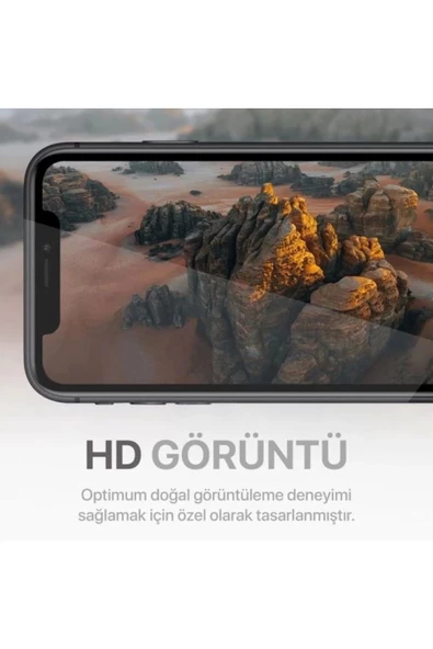 İPhone 11 Anti Statik Ekran Koruyucu Çizilmez Kırılmaz Cam - 4