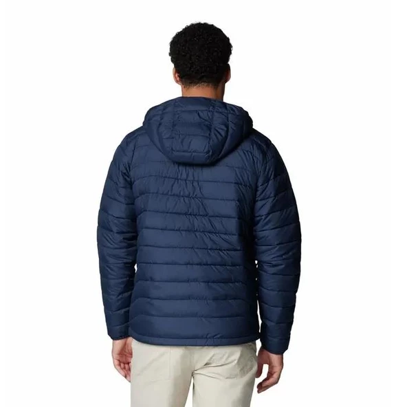 Columbia Powder Lite II Hooded Erkek Mont - Resim 7