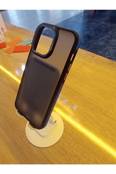 İPHone 15 Pro Max Hux Kapak Darbe Korumalı Mat Kılıf - 5