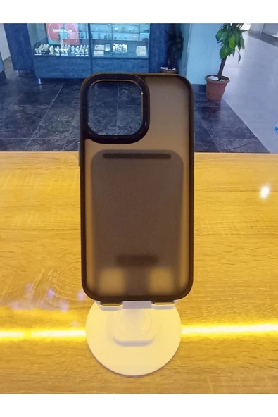 İPHone 15 Pro Max Hux Kapak Darbe Korumalı Mat Kılıf - 3