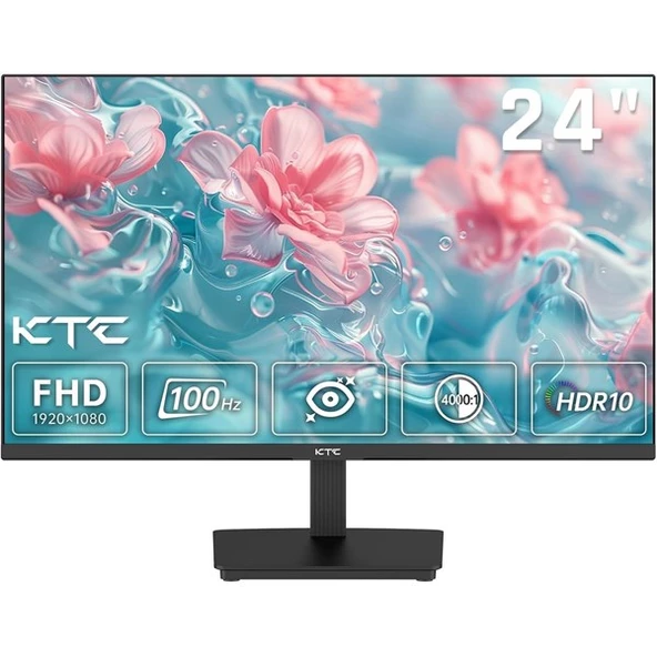 KTC 23.8" VA H24V27 4MS 100hz HDMI EV Ofis Tipi Monitör (1920 X 1080)