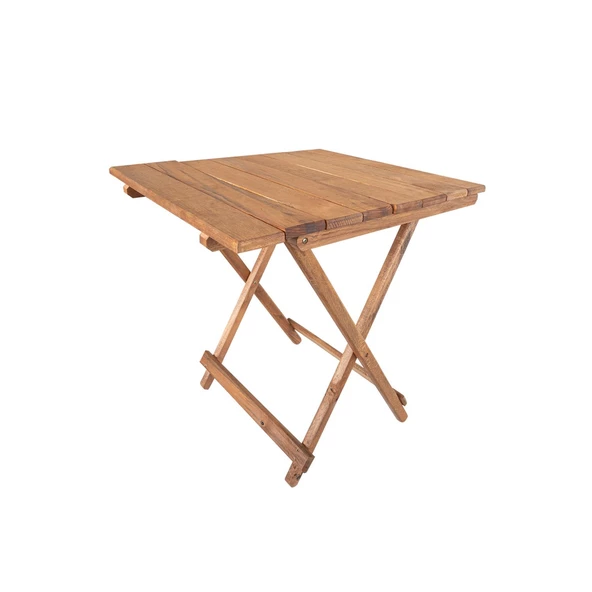 Ahşap Katlanır Masa Piknik Masası Balkon Masası - 6