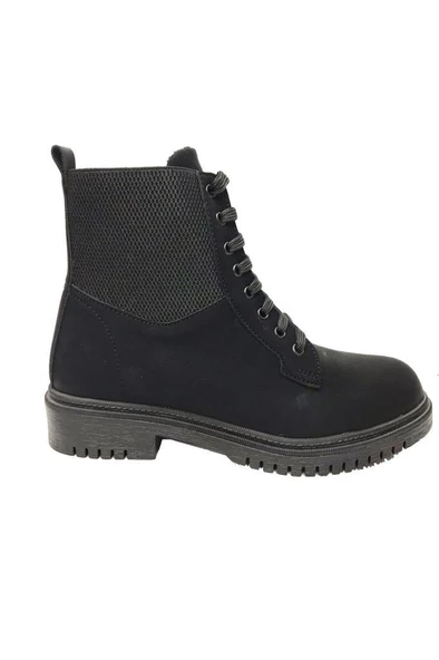 Sdf 84 Deri Trend Fashion Kadın Bot - Resim 2