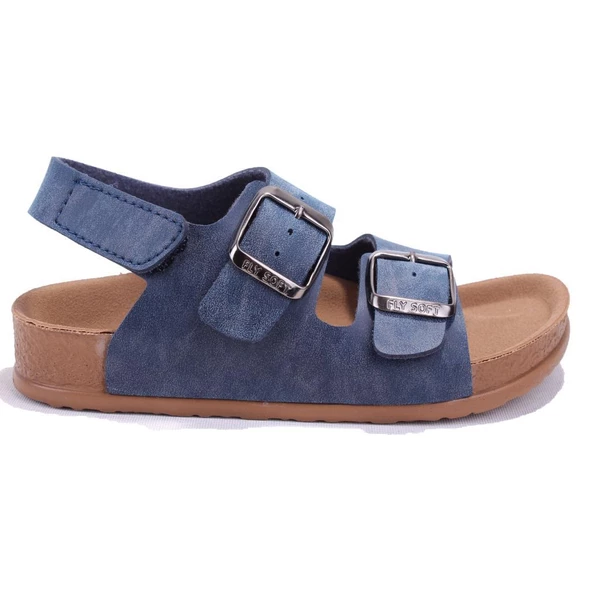 Fly Soft S961 Lacivert Ortopedik Günlük Erkek Çocuk Spor Sandalet - 2