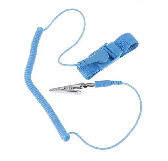 Kablolu Antistatik Bileklik Topraklama Deşarj Elektrostatik 150Cm - Resim 3