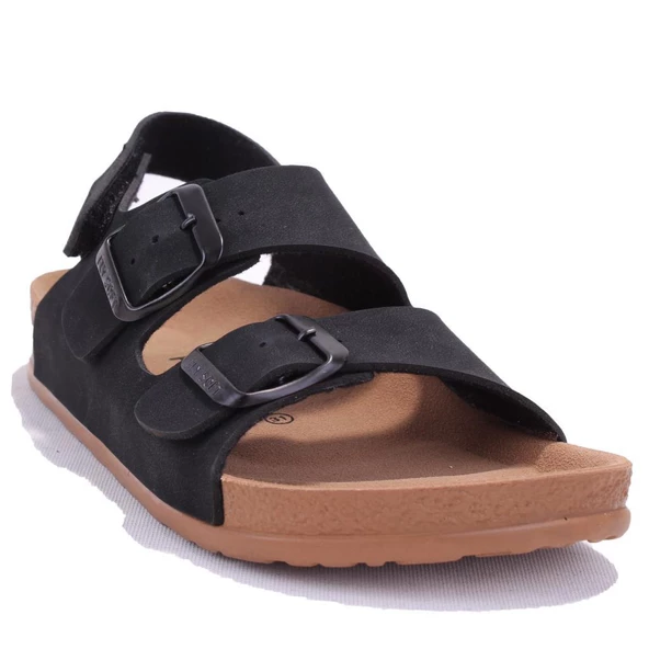 Fly Soft S961 Siyah Ortopedik Günlük Erkek Çocuk Spor Sandalet ürün görseli