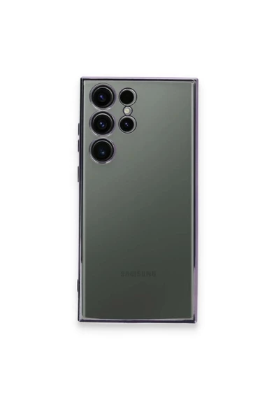 Galaxy S24 Ultra Uyumlu Kılıf Razer Lensli Lens Korumalı Silikon Kapak - 3