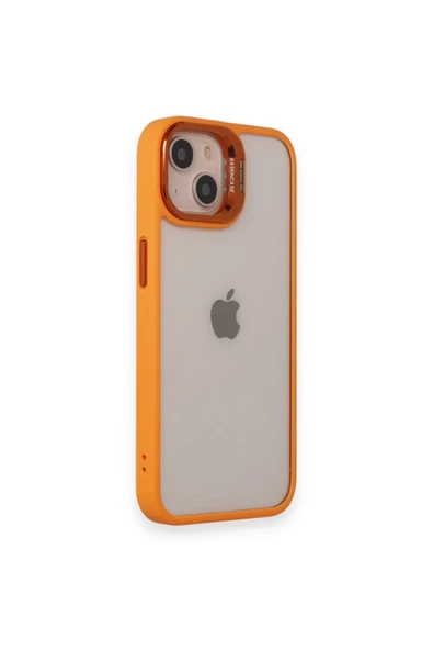 İPhone 15 Uyumlu Kamera Çerçevesi Açılır Kamera Lens Hediyeli Darbe Korumalı Kılıf - 4