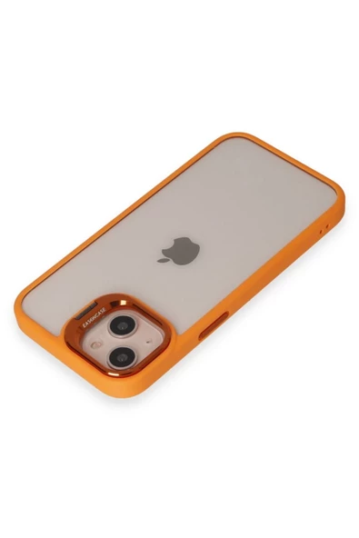 İPhone 15 Uyumlu Kamera Çerçevesi Açılır Kamera Lens Hediyeli Darbe Korumalı Kılıf - 5
