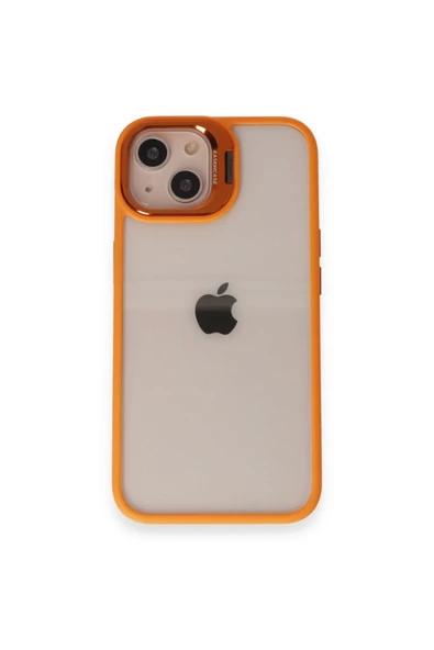 İPhone 15 Uyumlu Kamera Çerçevesi Açılır Kamera Lens Hediyeli Darbe Korumalı Kılıf - 6