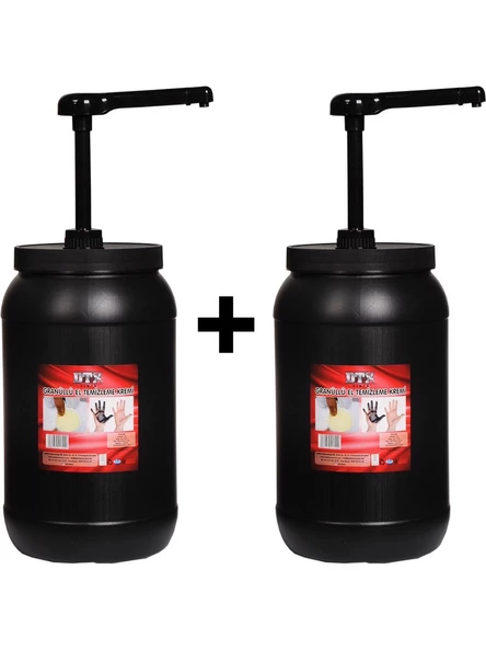 Dtx Kimya 2 Adet Sanayi Tipi Kumlu El Temizleme Kremi Sabunu 3 Kg ürün görseli