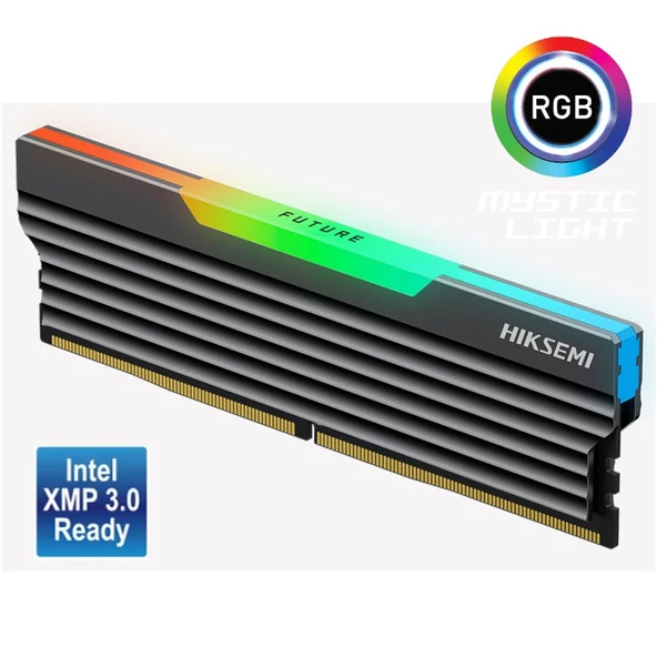 Hiksemi Future RGB 16GB DDR5 6000Mhz CL36 1.4V HSC516U60C4 16G Tek Modül Ram