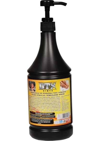 Dtx Kimya Sanayi Tipi Granüllü El Temizleme Kremi Sabunu 1 Kg ürün görseli