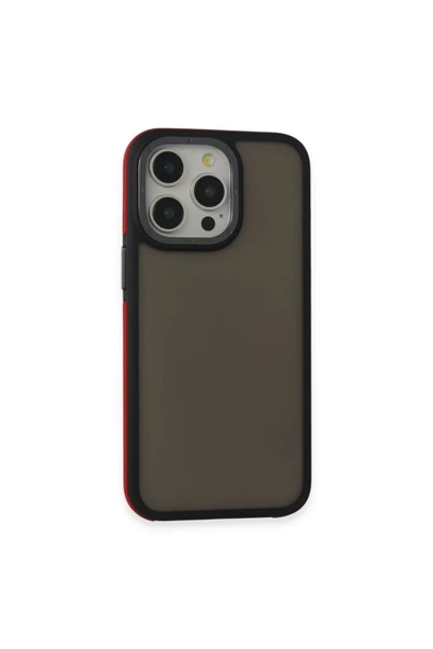 iPhone 15 Pro Harvel Darbe Emici Kenarları Renkli Kapak - 3