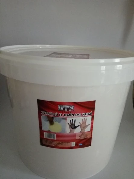 Dtx Kimya Sanayi Tipi Granüllü El Temizleme Sabunu Kremi 15 Kg - 1