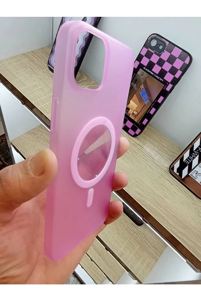 İPhone 15 Plus İPhone 14 Plus Uyumlu MagSafe Özellikli Toz Korumalı Darbe Korumalı Kılıf - 4