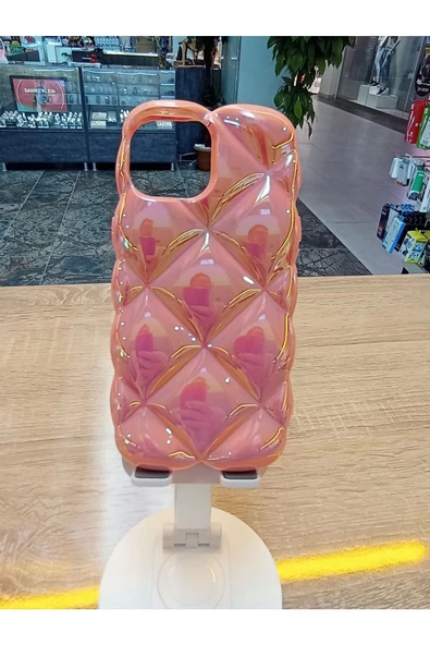 İPhone 13 ve İPhone 14 Uyumlu Baklava Desenli Airbag Premium Kılıf - 4