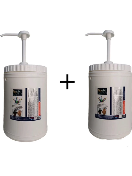 Dtx Kimya Sanayi Tipi Granürlü Ponzalı El Temizleme Kremi 4 kg ( 2 Adet ) - 1