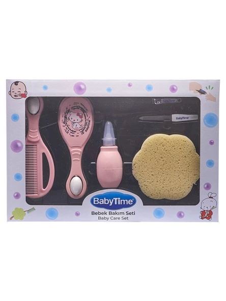 BabyTime BT512 Bebek Bakım Seti - Pembe