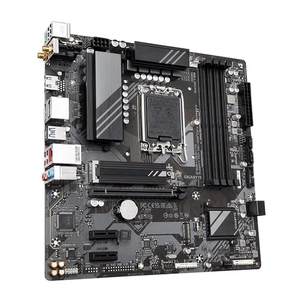 GIGABYTE B760M DS3H AX WIFI-6E DDR4 HDMI TYPE-C DP PCIE 4.0 1700p mATX - 3