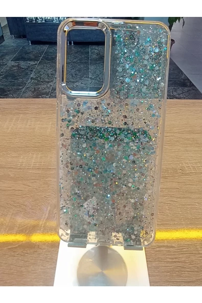 Samsung Galaxy A13 Samsung Galaxy A04S Simli Kamera Çerçevesi Metal Kapak Tuşları Metal Kılıf - 4