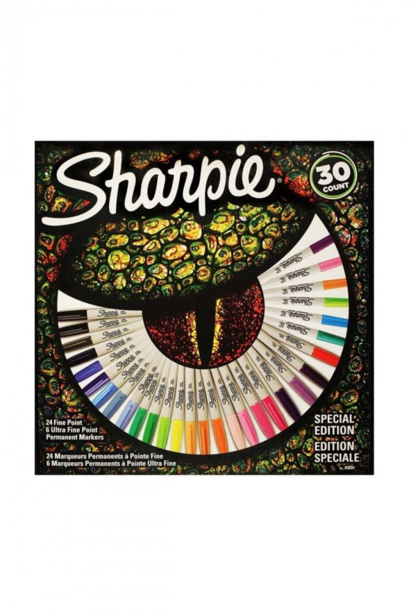 Sharpie Markör Permanent Fine Kertenkele 30 LU 2061335