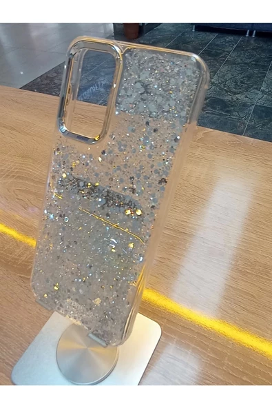 Samsung Galaxy A13 Samsung Galaxy A04S Simli Kamera Çerçevesi Metal Kapak Tuşları Metal Kılıf - 5