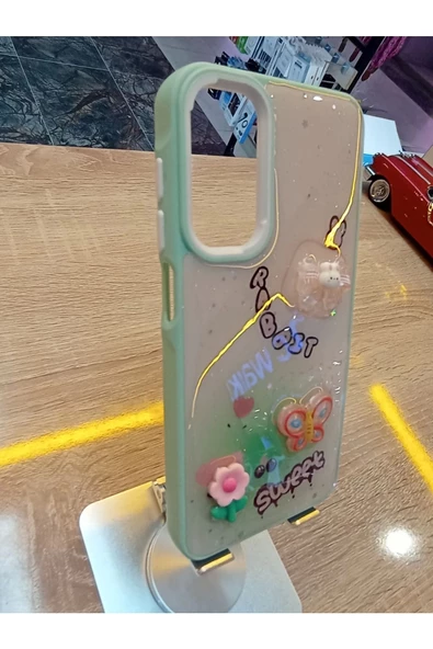 Samsung Galaxy A25 Uyumlu Kabartma Figürlü Darbe Korumalı Kapak Renkli Kılıf - 2