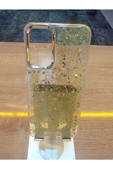 Samsung Galaxy A13 Samsung Galaxy A04S Simli Kamera Çerçevesi Metal Kapak Tuşları Metal Kılıf - 3