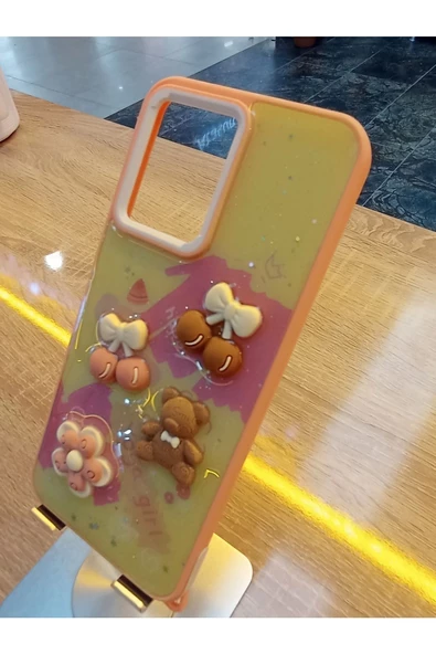 Xiaomi Redmi Note 12 4G Uyumlu Kabartma Figürlü Darbe Korumalı Kapak Renkli Kılıf - 3