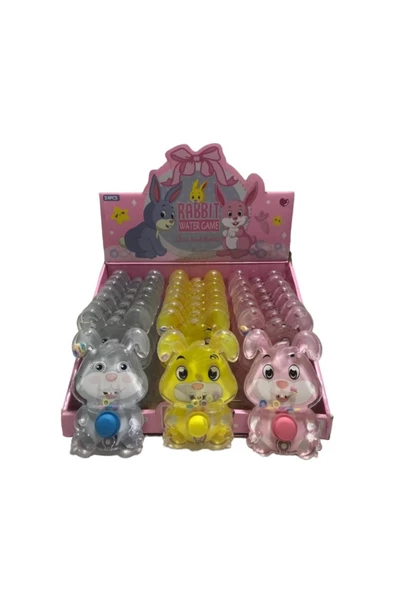 Su Atarisi Suda Halka Geçirme Oyunu Tavşan Şeklinde MAVİ - 4