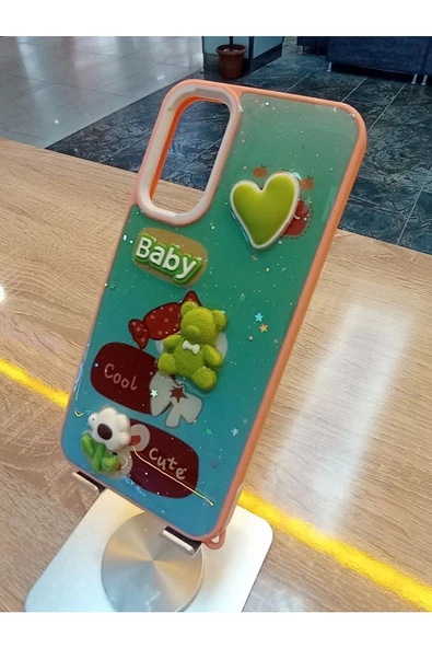 Samsung Galaxy A25 Uyumlu Kabartma Figürlü Darbe Korumalı Kapak Renkli Kılıf - 2