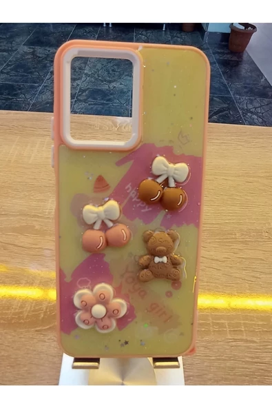 Xiaomi Redmi Note 12 4G Uyumlu Kabartma Figürlü Darbe Korumalı Kapak Renkli Kılıf - 2