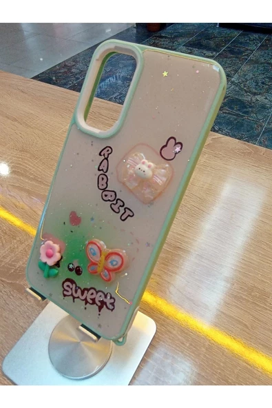 Samsung Galaxy A25 Uyumlu Kabartma Figürlü Darbe Korumalı Kapak Renkli Kılıf - 3
