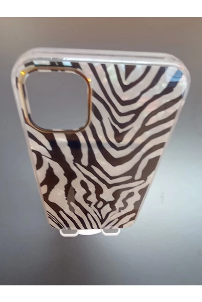 İPhone 12 İPhone 12 Pro Uyumlu Leopar Desen Kılıf Sararmaz Ekstra Darbe Korumalı Kapak - 5
