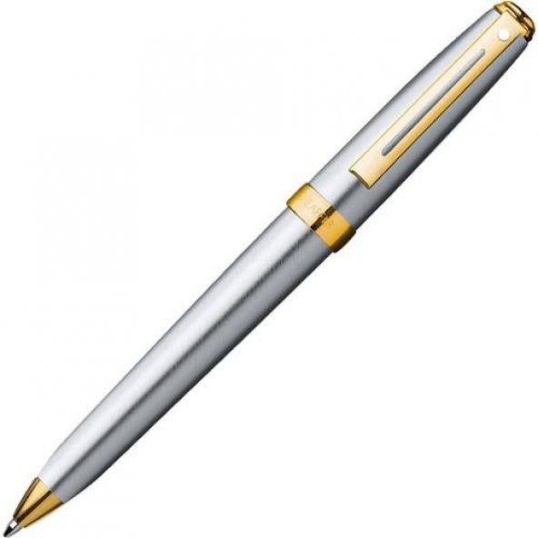 Sheaffer Tükenmez Kalem Prelude Altın Klips ve Halka Krom 342-2 - 2