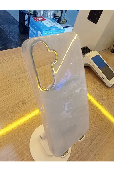 Samsung Galaxy A25 Uyumlu Mermer Desen Darbe Korumalı Premium Kapak - 4