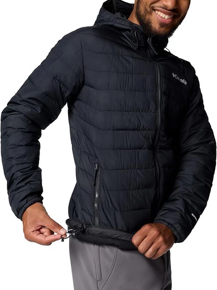 Columbia Powder Lite Hooded Erkek Mont - Resim 2