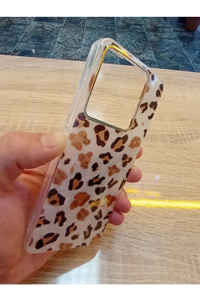Xiaomi Redmi  Note 13 Pro 5G Leopar Desen Hologramlı Kılıf Darbe Korumalı Kapak - 2