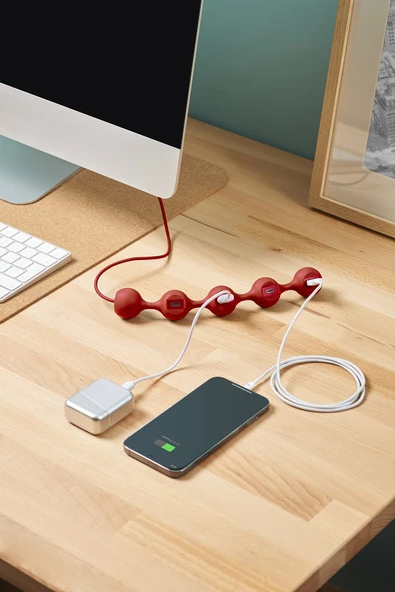 Lexon Peas Hub C USB Çoğaltıcı Pembe - 4