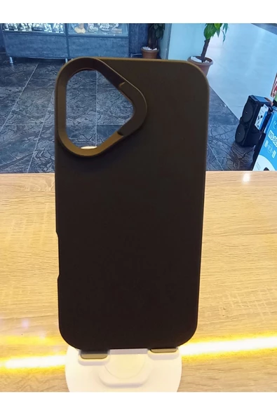 İPhone 16 Uyumlu İçi Kadife Kenarları Renkli Lansman Kılıf - 1