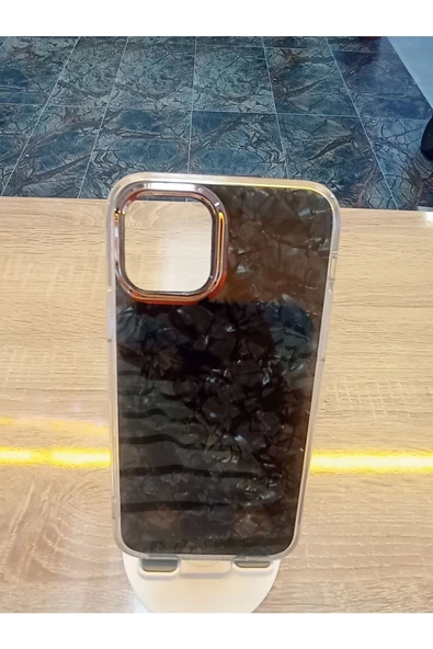 İPhone 11 Pro Uyumlu Mermer Desen Darbe Korumalı Premium Kapak